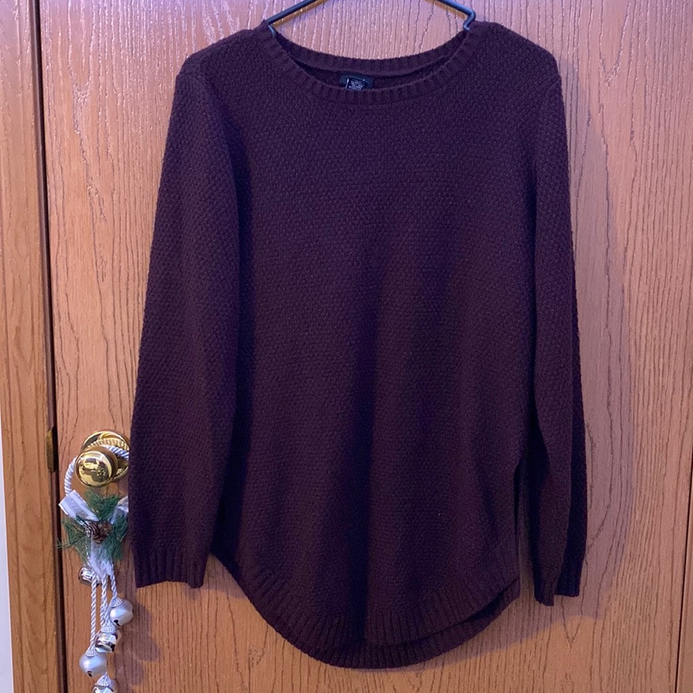 Burgundy Sweater